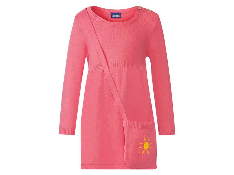 lupilu® Kleinkinder Strickkleid, mit Umhängetäschchen Saisonale Angebote