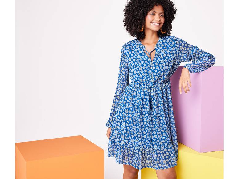 esmara® Damen Kleid, leger geschnitten Tägliche Deals
