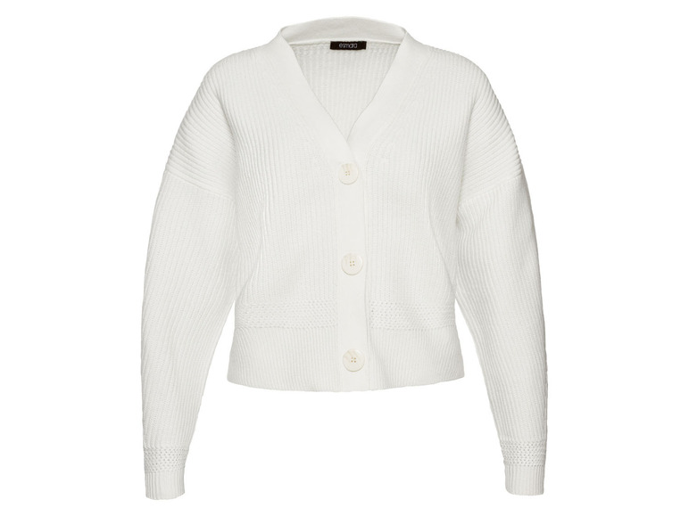esmara® Damen Cardigan, mit klassischem Patentmuster VIP-Rabatte