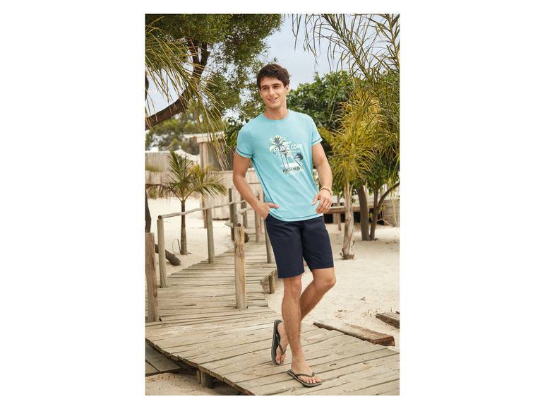 LIVERGY® Herren Shorts, mit teilelastischem Gummizugbund Tiefpreis