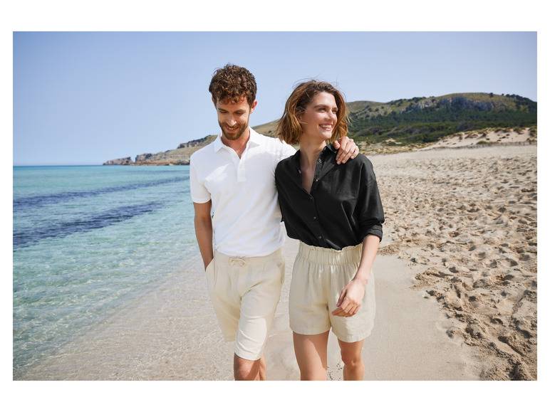 esmara® Leinen-Shorts mit hoher Leibhöhe Begrenzte Freigabe