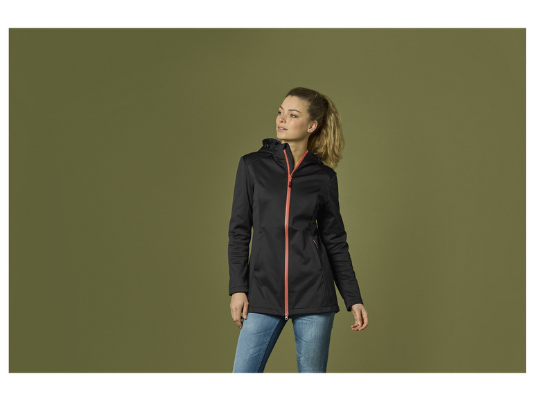 Rocktrail Damen Softshellmantel, verlängerte Rückseite Neueste Stile