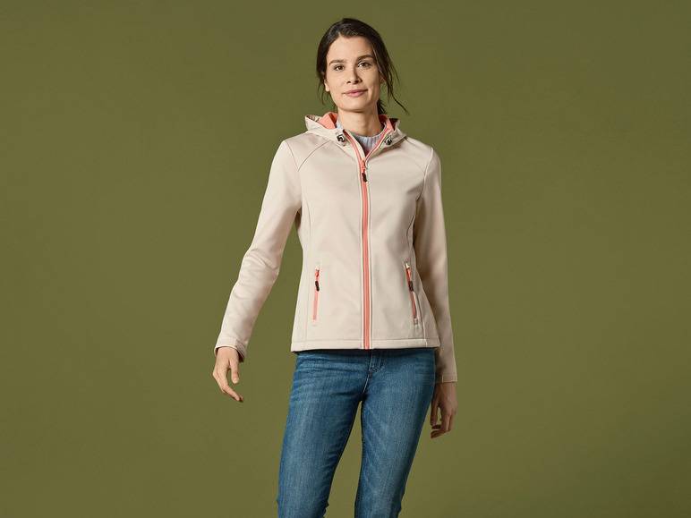 Rocktrail Damen Softshelljacke, verlängerte Rückseite Letzte 2 Tage