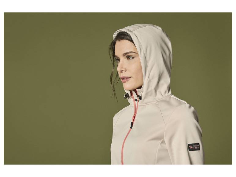 Rocktrail Damen Softshelljacke, verlängerte Rückseite Letzte 2 Tage