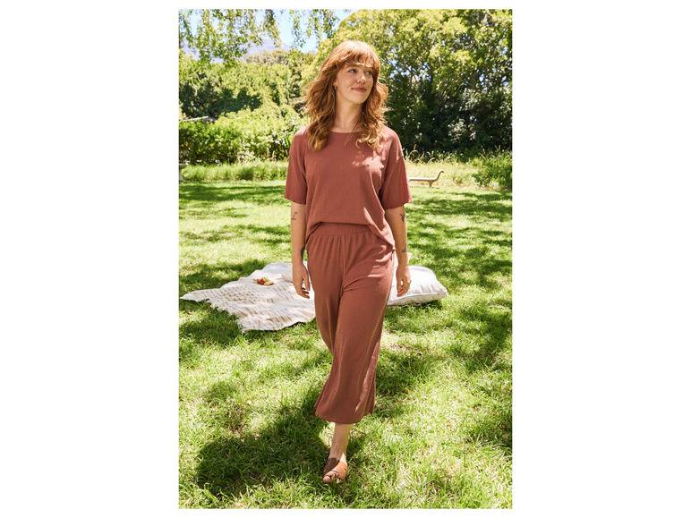 esmara® Damen Culotte in modischer Crinkle-Qualität Sonderangebot der Fabrik