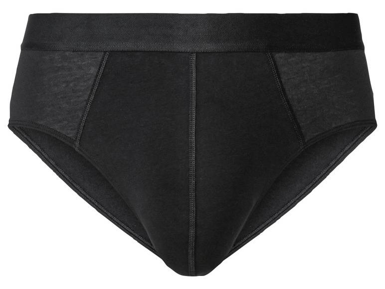 LIVERGY® Herren Slips, 3 Stück, mit hohem Baumwollanteil Discount Store für neue Produkte