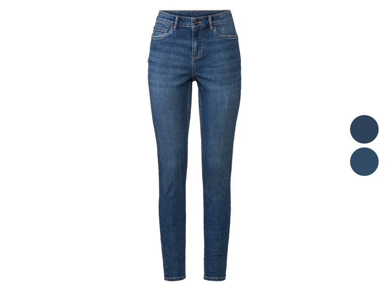 esmara® Damen Jeans, Super Skinny Fit, normale Leibhöhe