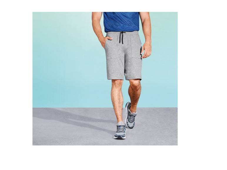 CRIVIT Herren Sweatshorts mit Baumwolle 50% Rabatt für begrenzte Zeit