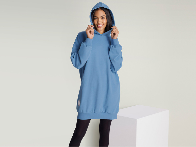 esmara® Damen Sweatkleid mit Baumwolle 2025