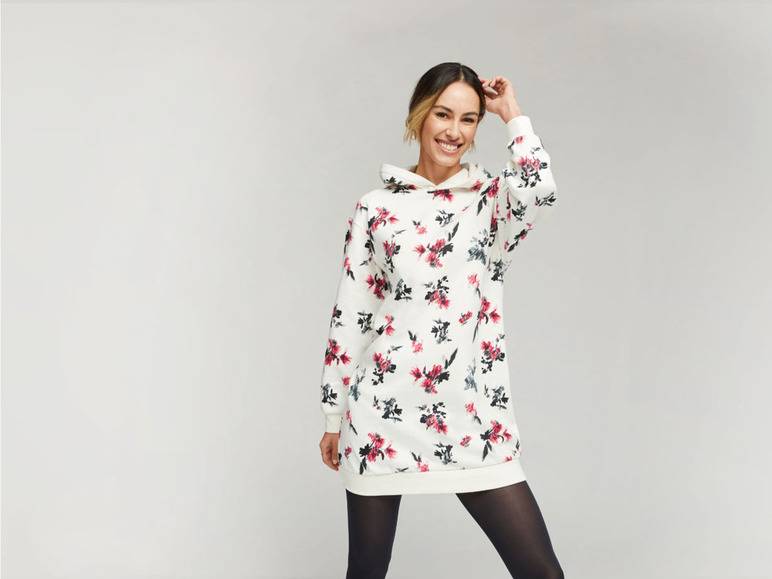 esmara® Damen Sweatkleid mit angerauter Innenseite Günstiger Verkauf
