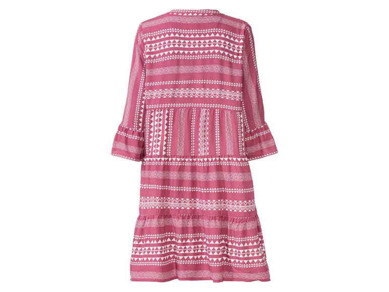 esmara® Damen Tunika Kleid, mit Volants am Ärmelabschluss Kostenloser Versand
