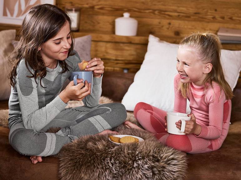 CRIVIT Kinder Jungen Funktionsunterwäsche, 2-teilig, extra warm Limitierter Zeitrabatt