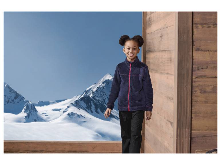 CRIVIT Kinder Fleecejacke, mit Stehkragen Günstig kaufen