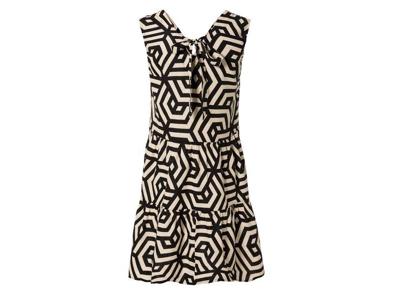 esmara® Damen Leinenkleid mit V-Ausschnitt Flash Sale