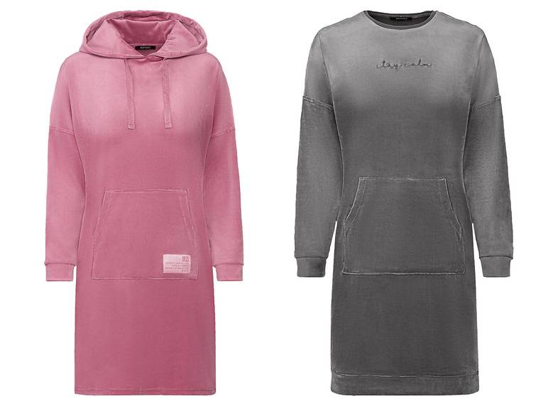 esmara® Damen Nicki Kleid, mit überschnittenen Schultern