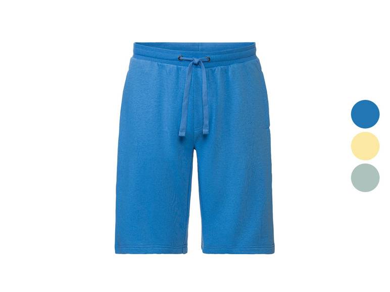 LIVERGY® Herren Sweatshorts, extra weiche Sweat-Qualität, mit Baumwolle