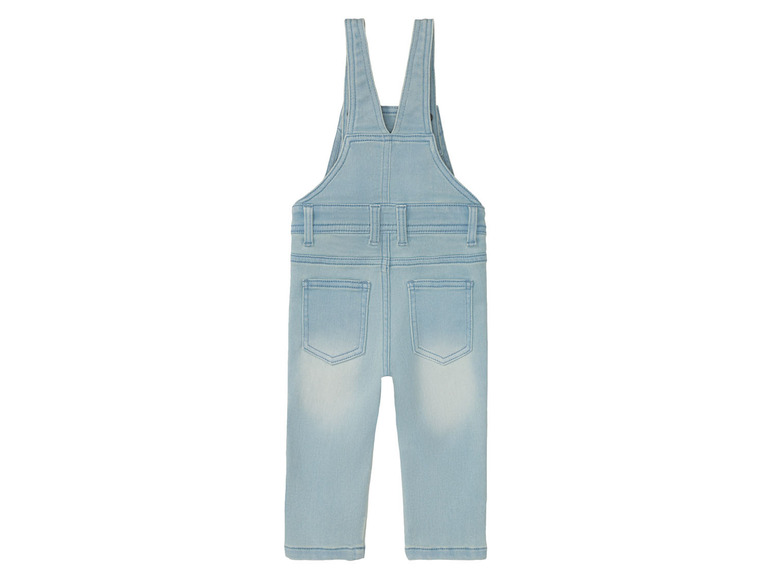 lupilu® Baby Latzhose Sweatdenim, mit Bio-Baumwolle Exklusivangebot