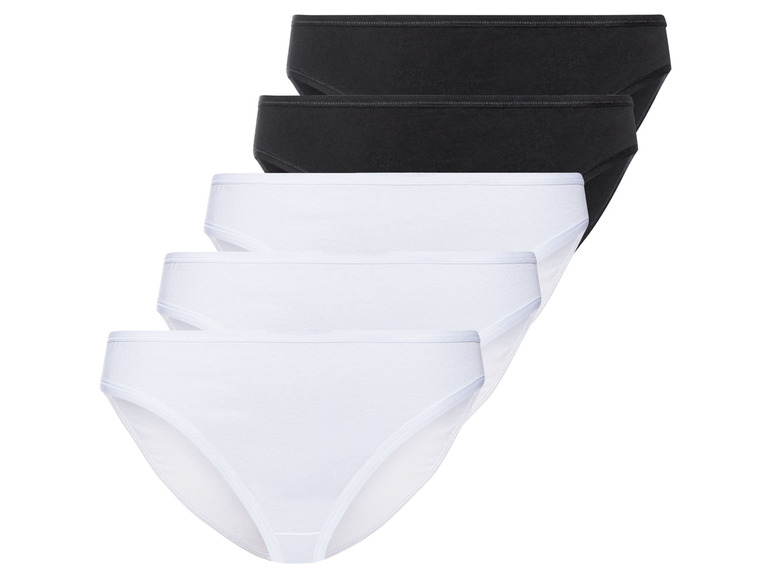 esmara® Damen Slips, 5 Stück, XL - 3XL Black Friday