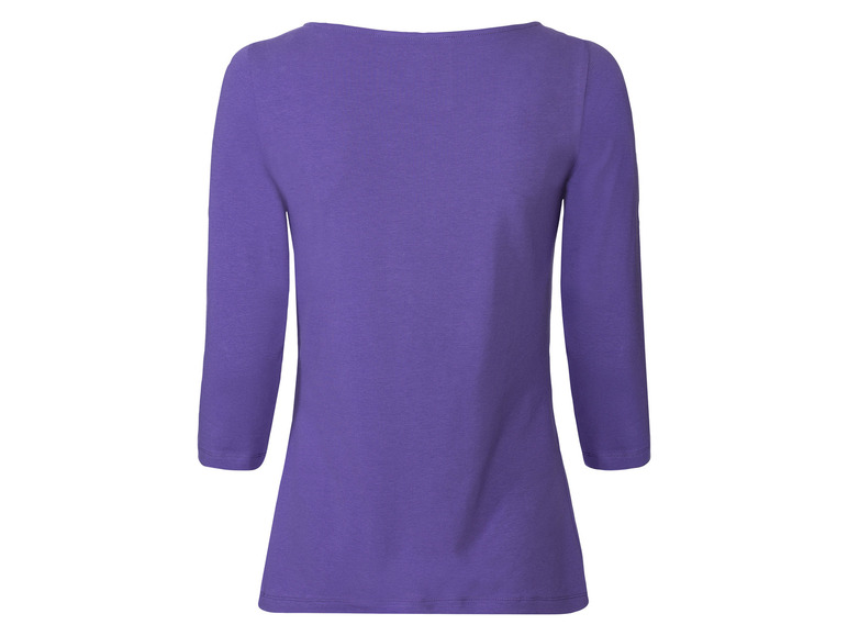 esmara® Damen Langarmshirts, 2 Stück, mit hohem Baumwollanteil Muttertagsangebot