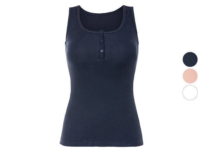 esmara® Damen Top in Ripp-Qualität Lagerräumung