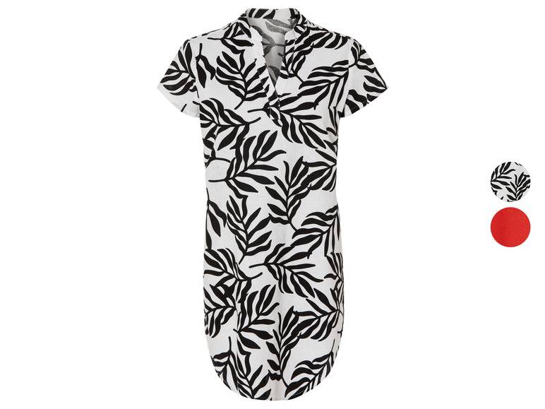 esmara® Damen Leinen-Tunika-Kleid, leger geschnitten Exklusive Angebote