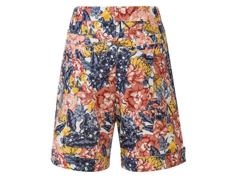 esmara® Damen Leinenshorts mit seitlichen Eingrifftaschen Räumungsverkauf