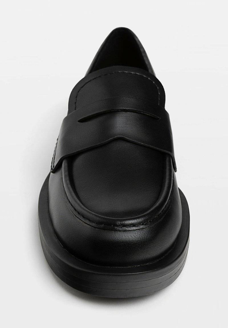 Stradivarius Stradivarius LOAFERS - Slip-ons - black Nur für heute