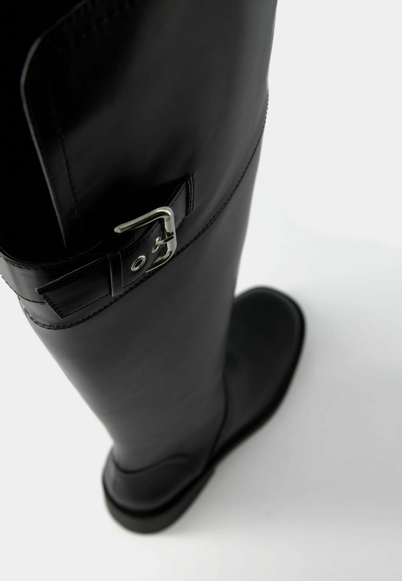 Bershka Bershka Cowboy/Biker boots - black Nur noch ein Tag übrig