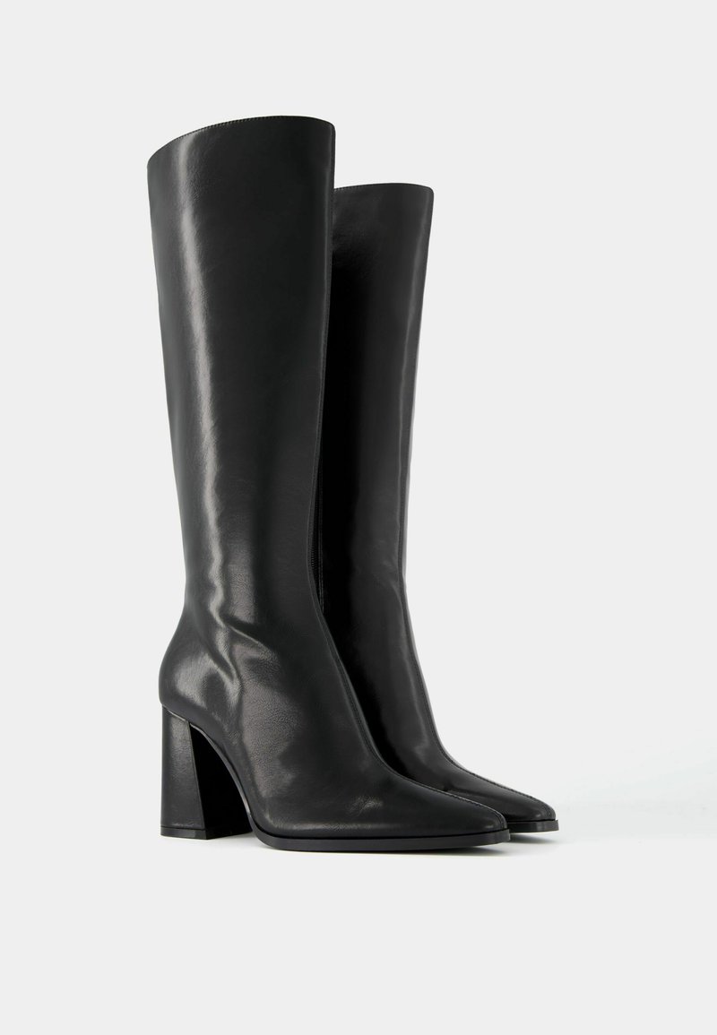 Bershka Bershka Boots - black Super Rabatt