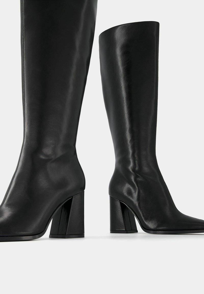 Bershka Bershka Boots - black Super Rabatt