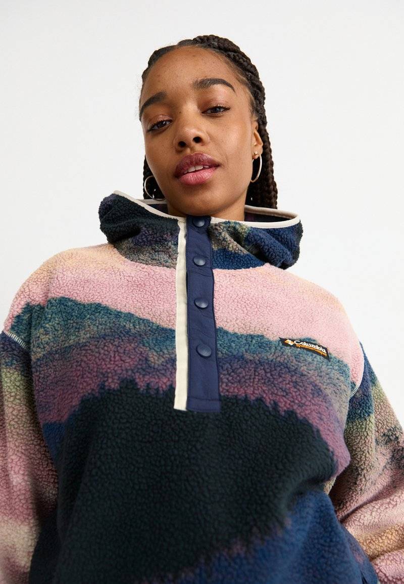 Columbia Columbia HELVETIA™ II PRINTED HOODIE - Hoodie - collegiate navy Kauf eins, bekomm eins gratis