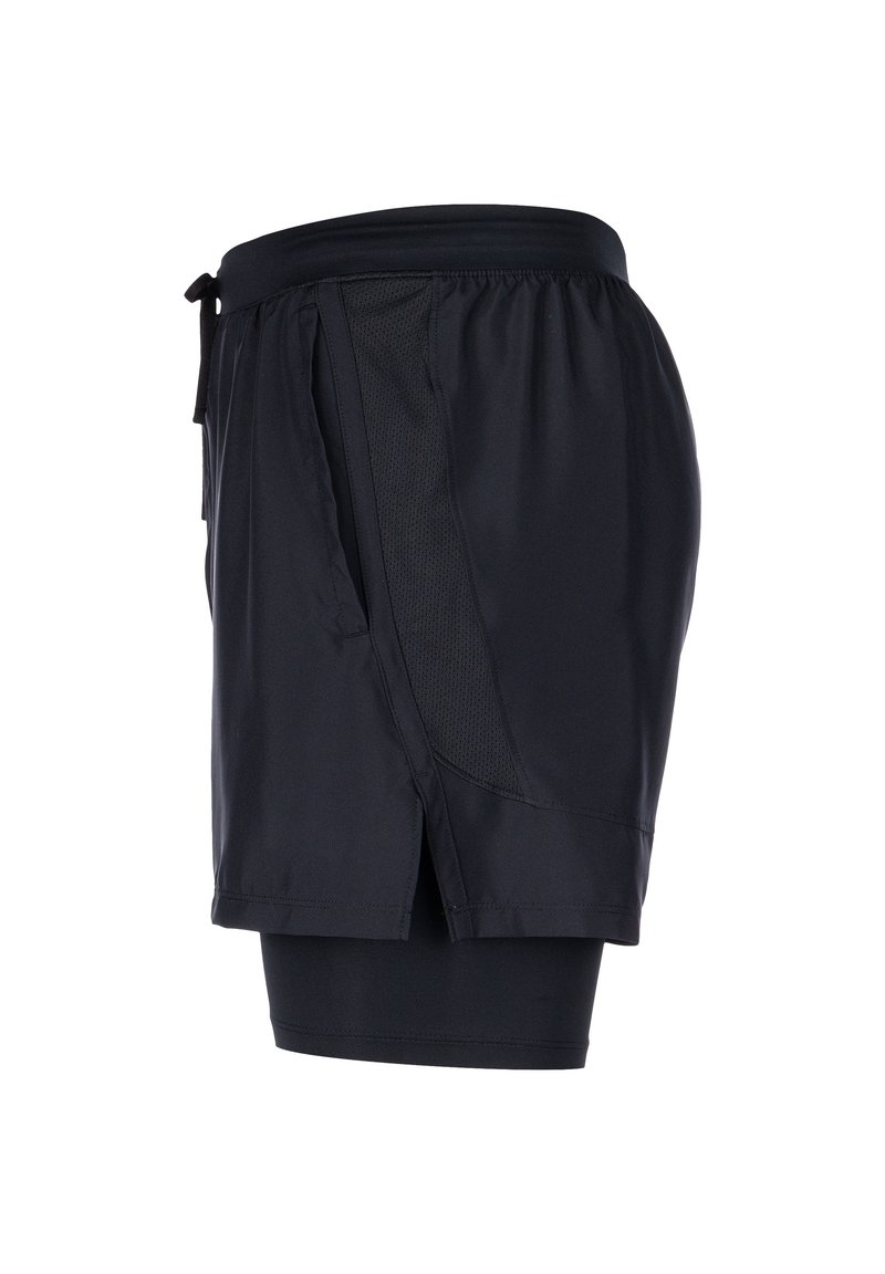 Under Armour Under Armour LAUNCH SHORTS 2-IN-1 - Sports shorts - black black reflective Wochenangebot
