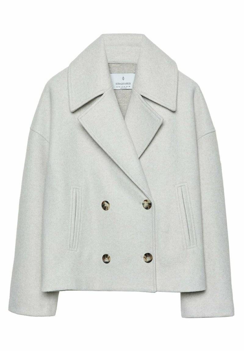 Stradivarius Stradivarius SOFT WRAP - Blazer - stone Nur noch ein Tag übrig