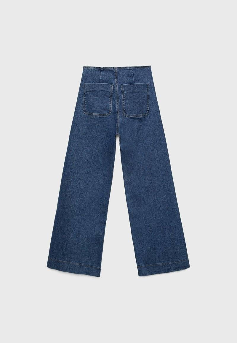Stradivarius Stradivarius MINIMALIST WITH POCKETS - Flared Jeans - royal blue Black Friday Preise