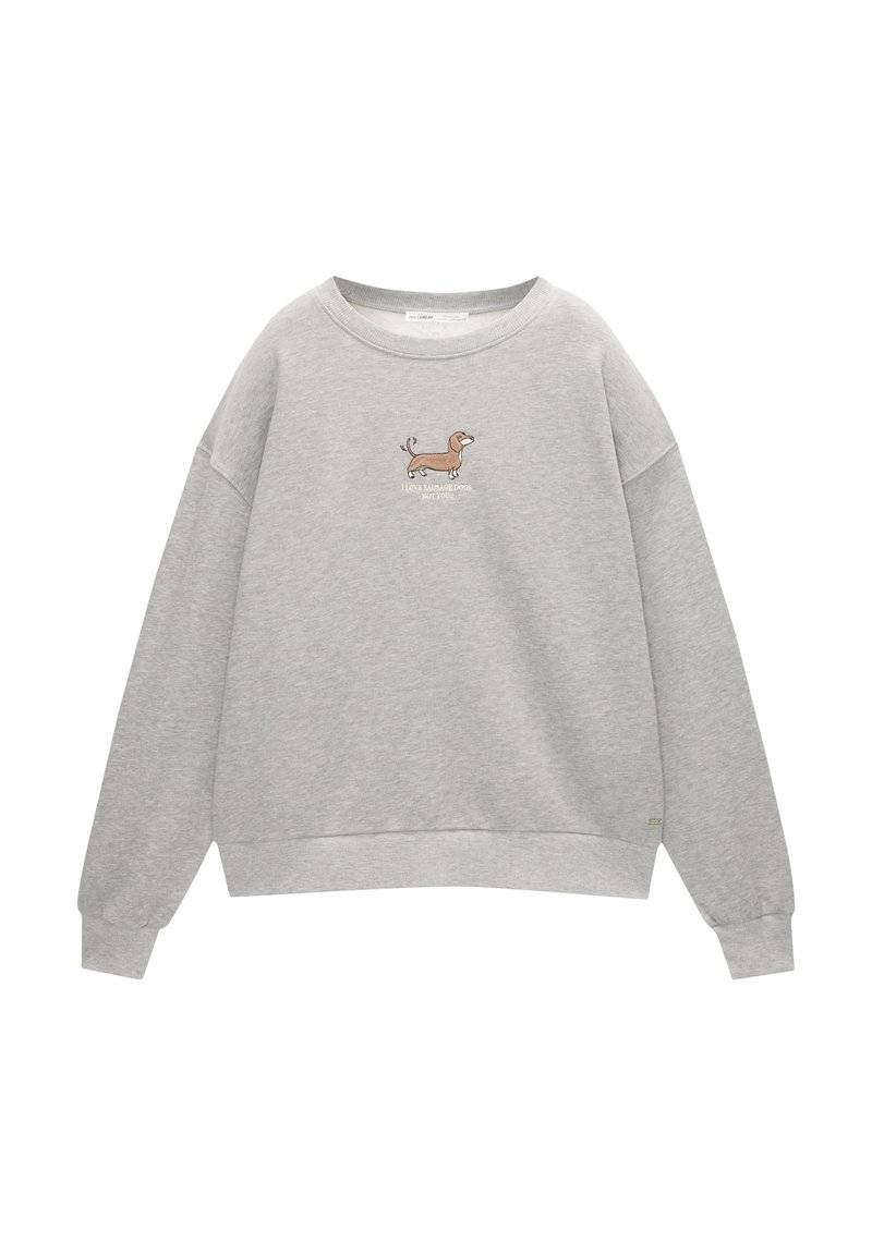 PULL&BEAR PULL&BEAR DOG - Sweatshirt - grey Rabatte dieses Monats