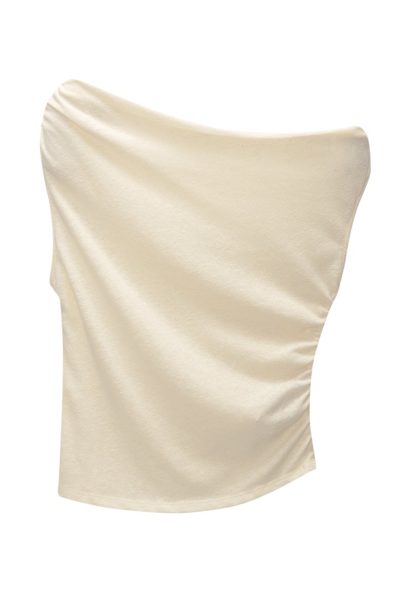 PULL&BEAR PULL&BEAR ASYMMETRIC RUSTIC - Top - beige 2025