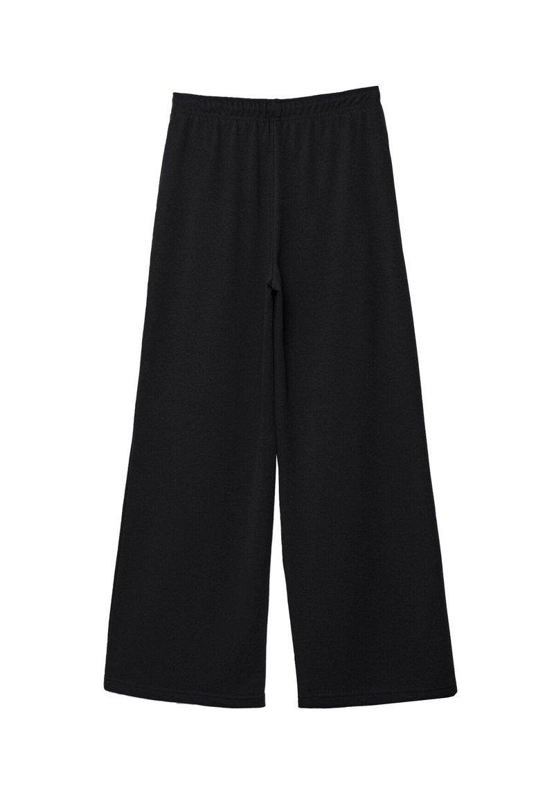 Stradivarius Stradivarius WIDE-LEG JOGGER - Tracksuit bottoms - black Hotsell