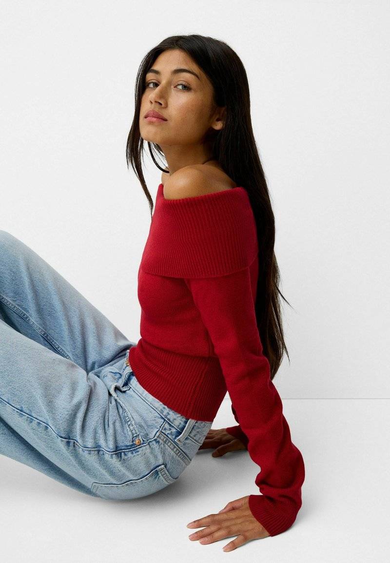 Bershka Bershka Jumper - red im Angebot
