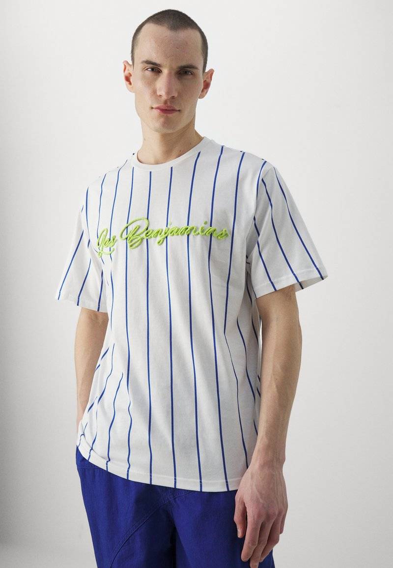 Les Benjamins Les Benjamins TEE UNISEX - Print T-shirt - white Fabrikverkauf
