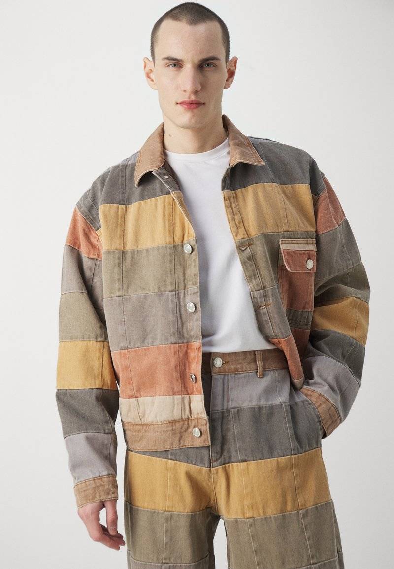 Les Benjamins Les Benjamins UNISEX - Denim jacket - brown Meist gekauft