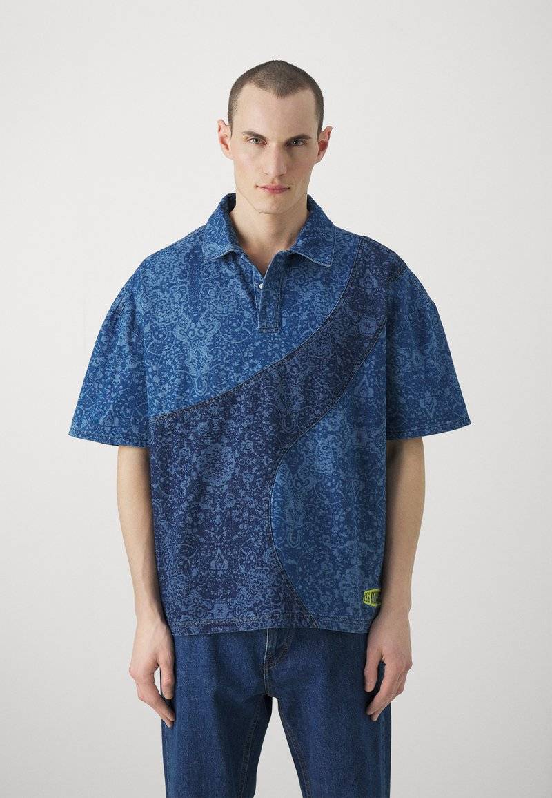 Les Benjamins Les Benjamins TEE UNISEX - Button-down blouse - blue