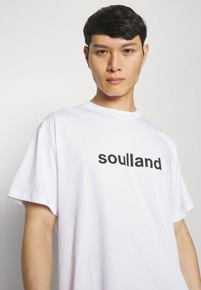 Soulland Soulland OCEAN UNISEX - Print T-shirt - white Exklusivangebot