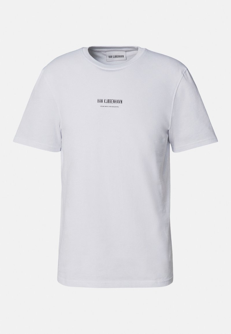 Han Kjøbenhavn Han Kjøbenhavn SHADOWS MOON REGULAR TEE UNISEX - Print T-shirt - white Muttertagsangebot