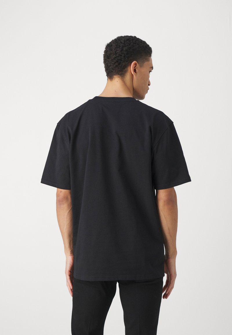 Han Kjøbenhavn Han Kjøbenhavn LOGO BOXY TEE UNISEX - Print T-shirt - black Valentinstagsangebot