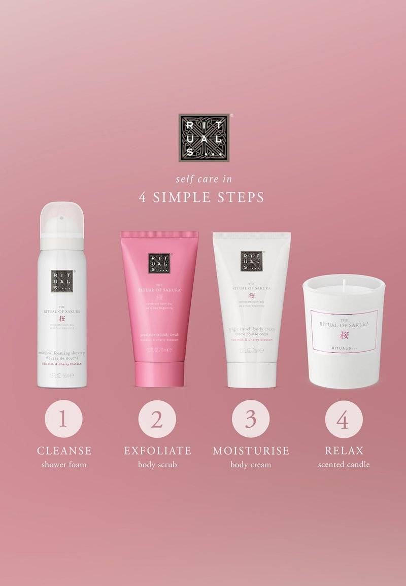Rituals Rituals FOAMING SHOWER GEL TRAVEL SIZE THE RITUAL OF SAKURA - FLORAL - CHERRY BLOSSOM & RICE MILK - Shower gel Bestseller