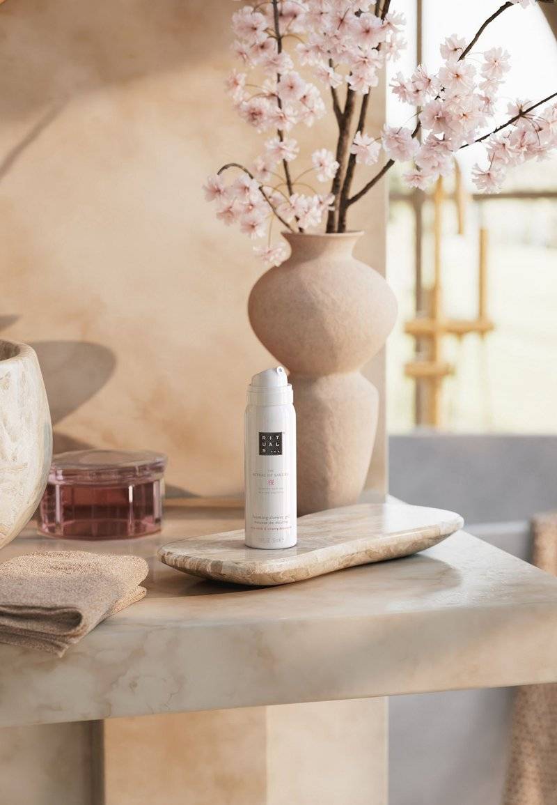 Rituals Rituals FOAMING SHOWER GEL TRAVEL SIZE THE RITUAL OF SAKURA - FLORAL - CHERRY BLOSSOM & RICE MILK - Shower gel Bestseller