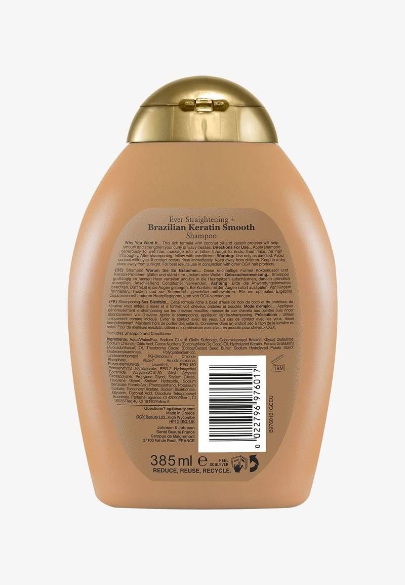 ogx ogx OGX EVER STRAIGHT BRAZILIAN KERATIN THERAPY SHAMPOO - Shampoo Letzte 2 Tage