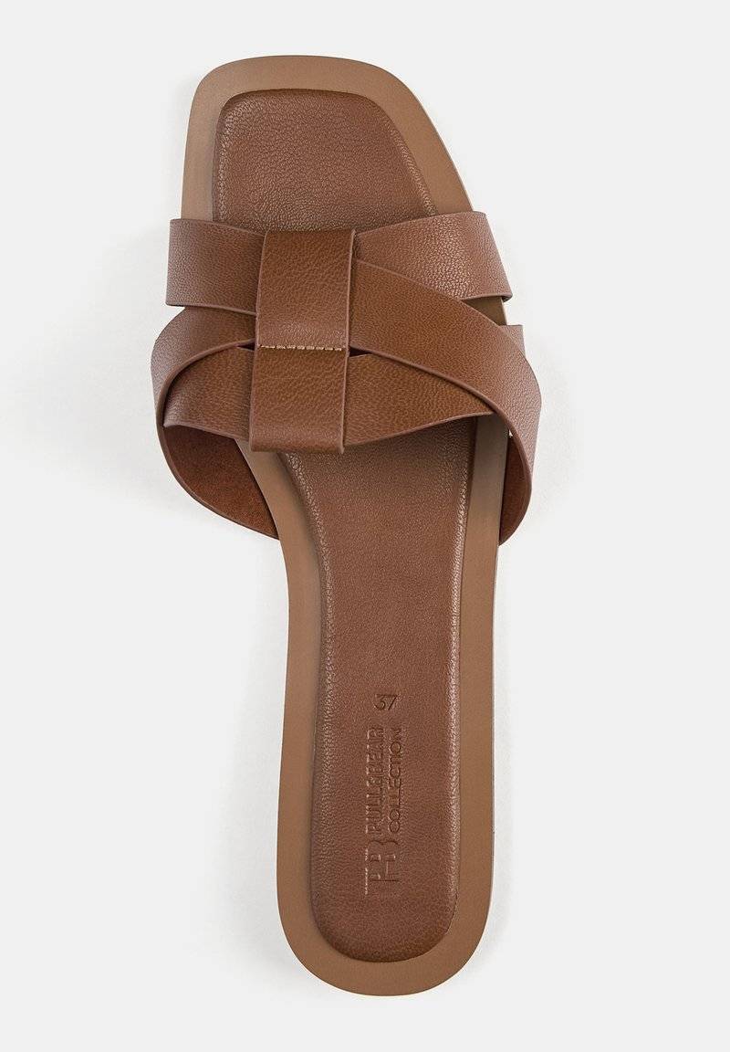 PULL&BEAR PULL&BEAR FLAT - Mules - brown Heißer Verkauf