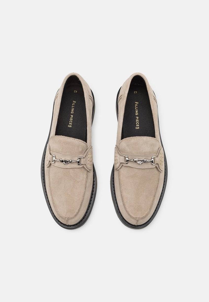 Filling Pieces Filling Pieces LOAFER UNISEX - Slip-ons - taupe Letzte 3 Tage