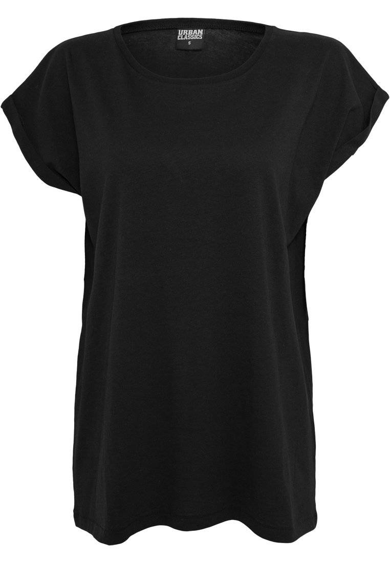 Urban Classics Urban Classics EXTENDED SHOULDER - Basic T-shirt - black Clearance-Verkauf